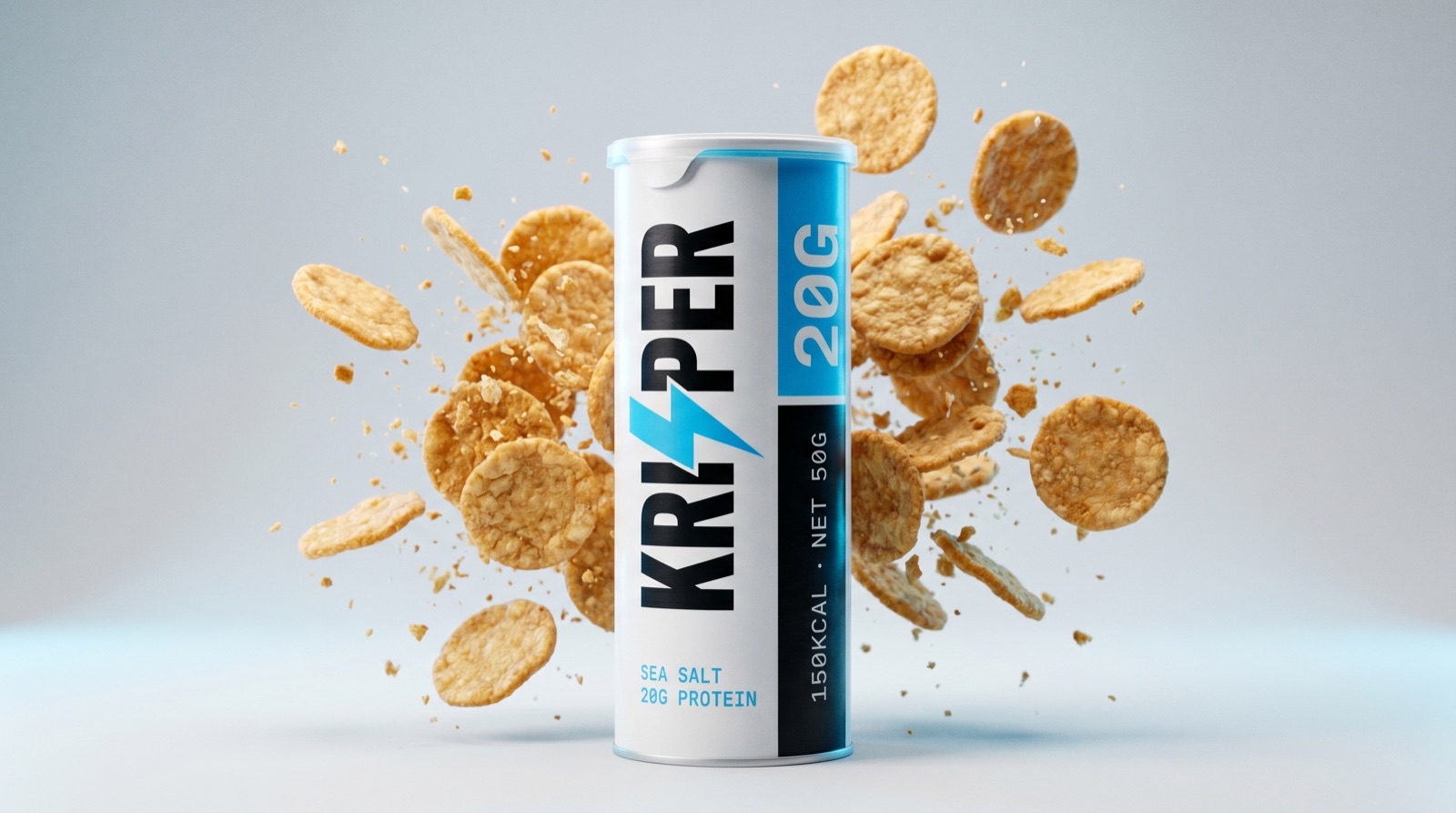 KRISPER brand visual