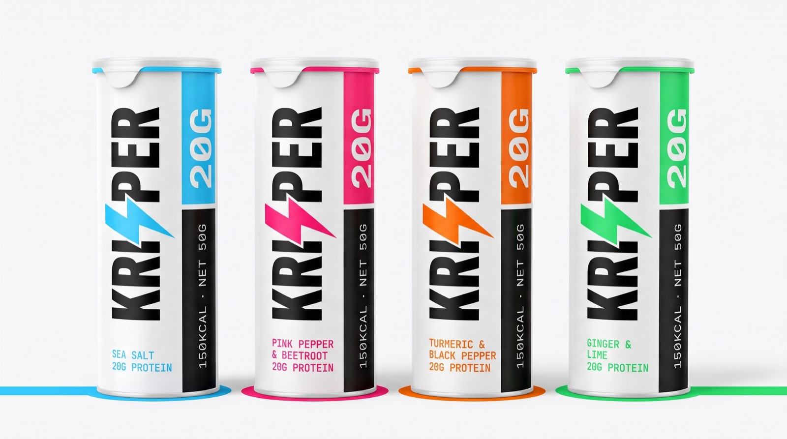 KRISPER brand visual