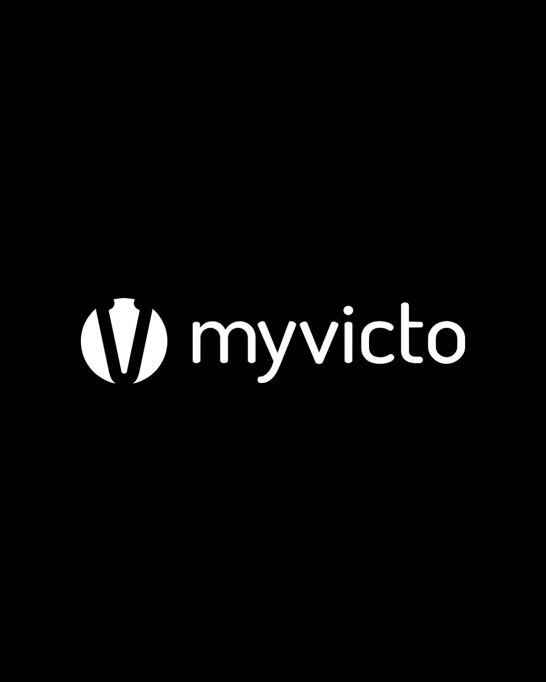 Myvicto logo, symbol and wordmark