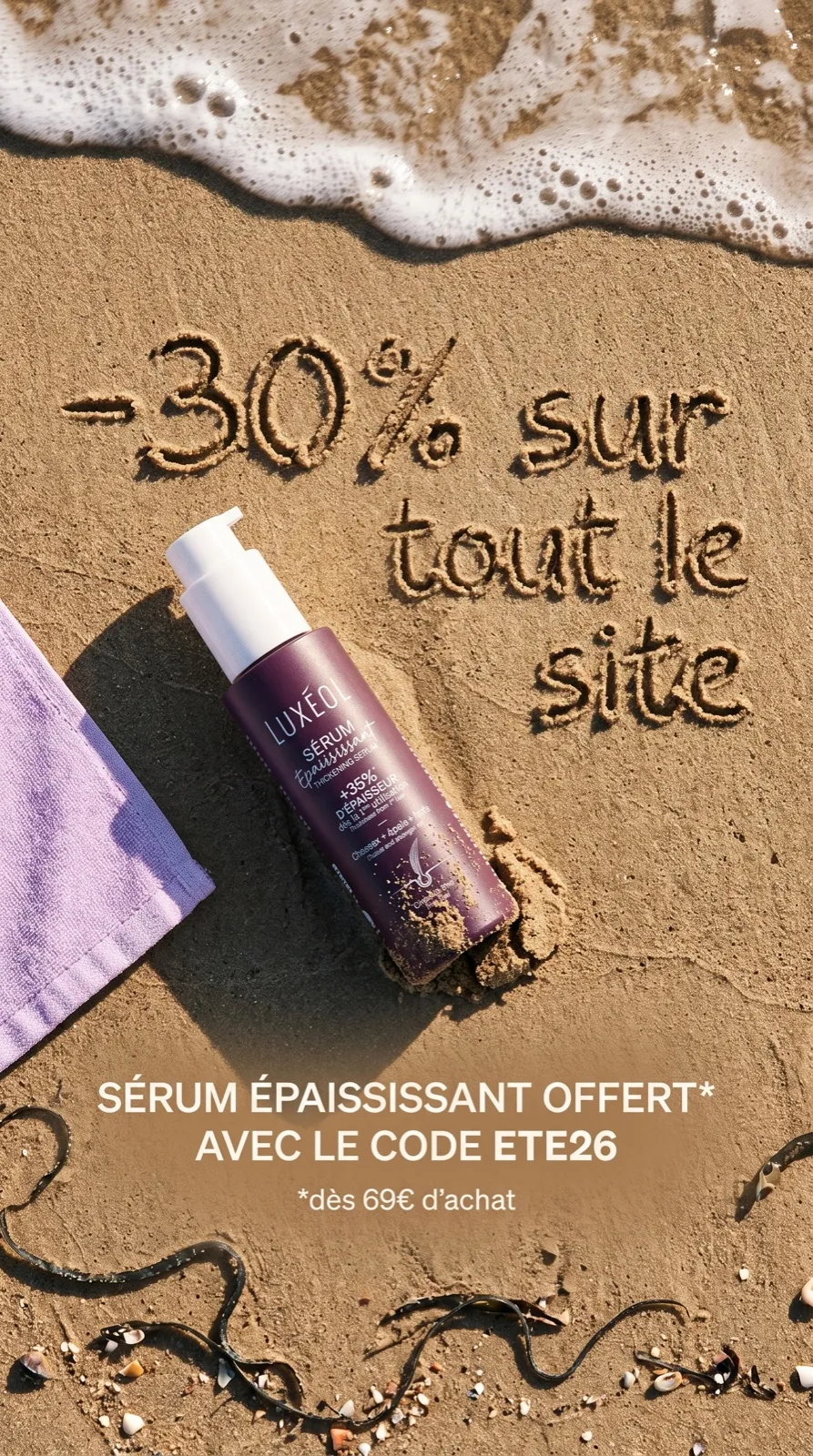 Luxéol static ad