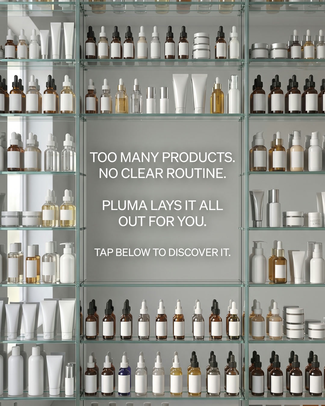 Pluma Skin static ad