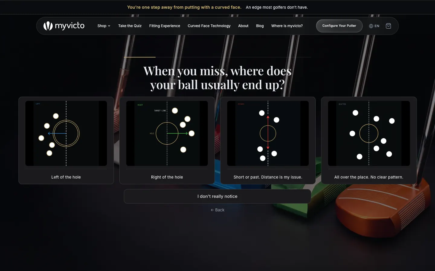 Quiz question with visual answers
