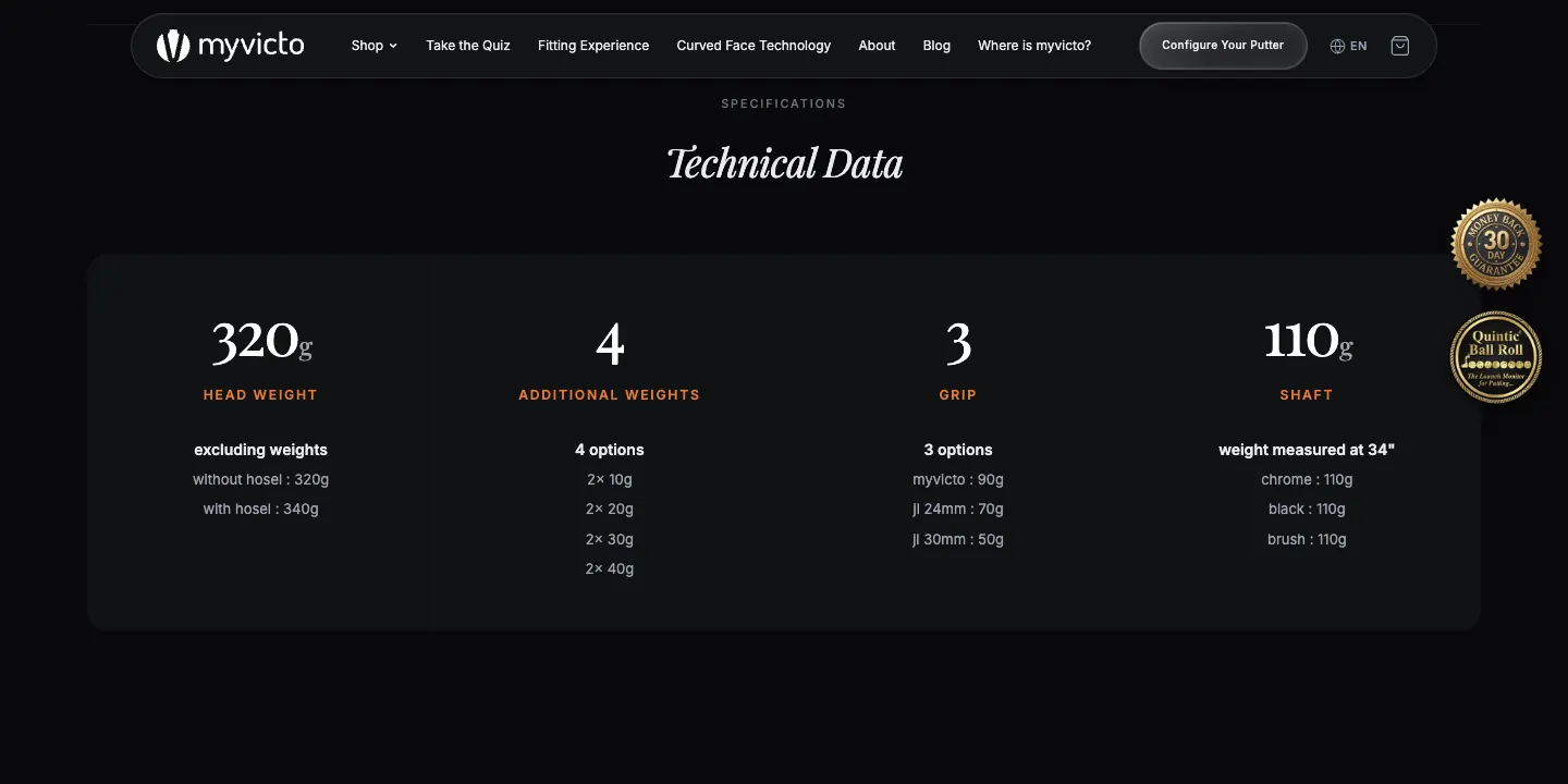 E-Series technical data